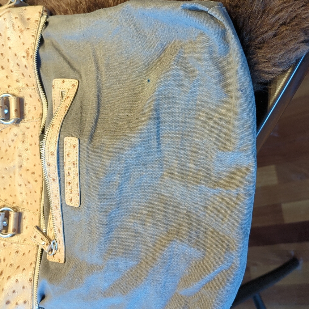 Liebeskind Berlin leather faux ostrich satchel - Picture 16 of 16